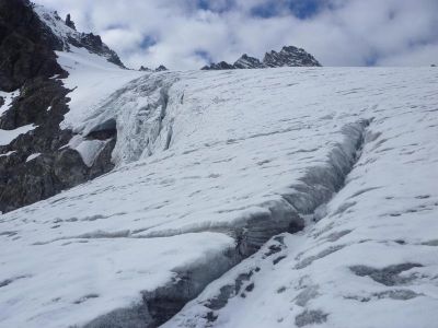 010-Gletscherspalte auf dem Jamtalferner